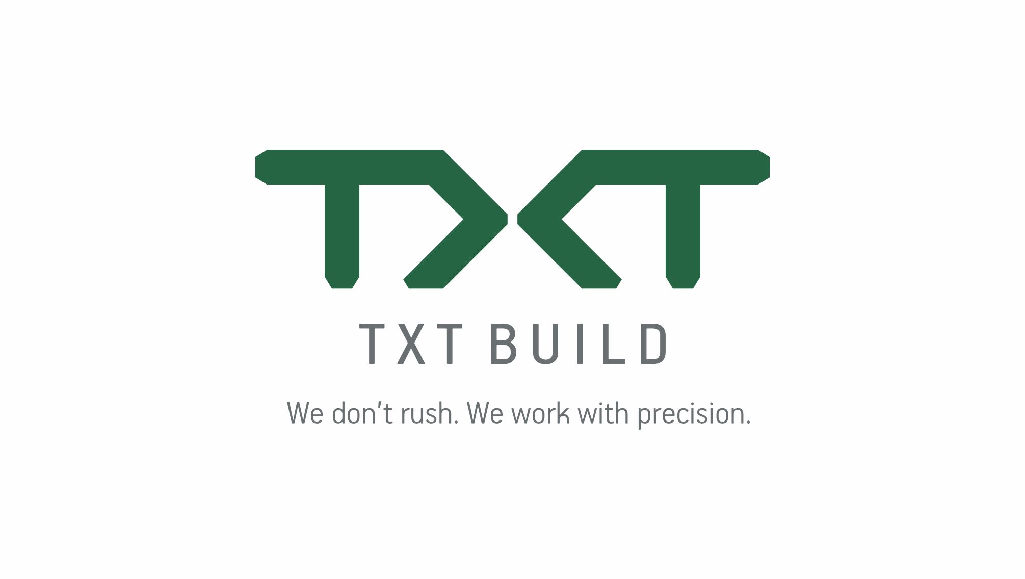 logotipo txt build